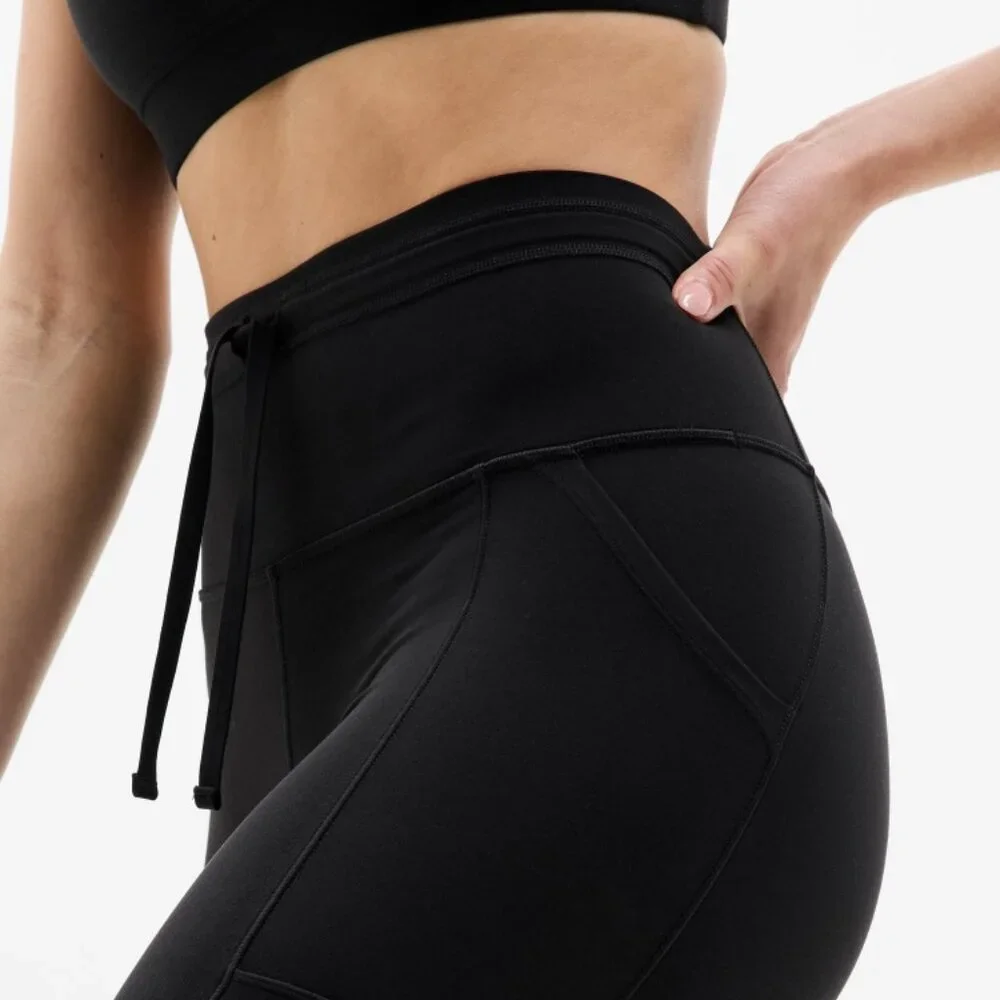 Athleta Black Cargo Legging size S - Picture 2 of 9
